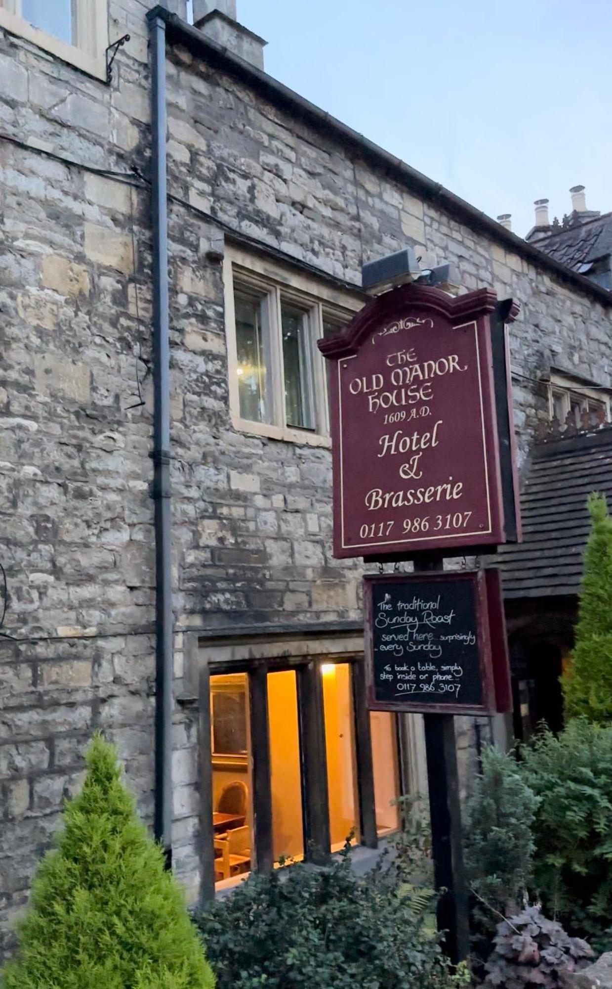 The Old Manor House Hotel Keynsham Exterior foto