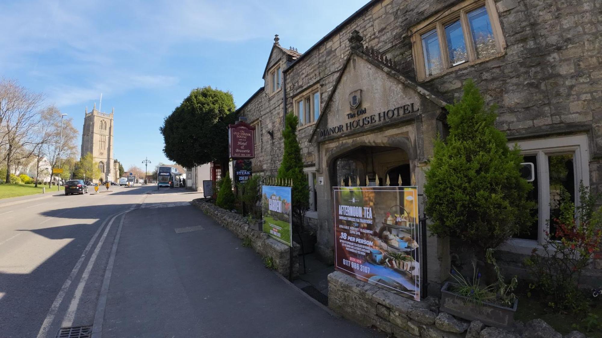 The Old Manor House Hotel Keynsham Exterior foto